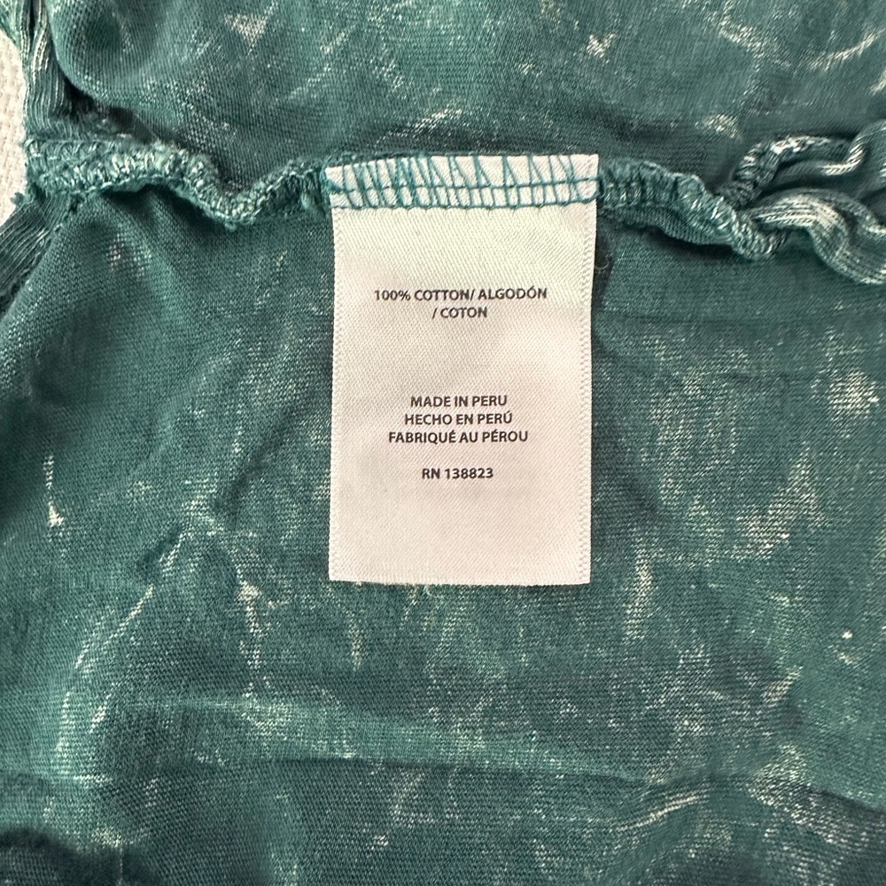 Shyanne Teal Short Sleeve Tee with Eagle Design - Picture 4 of 6